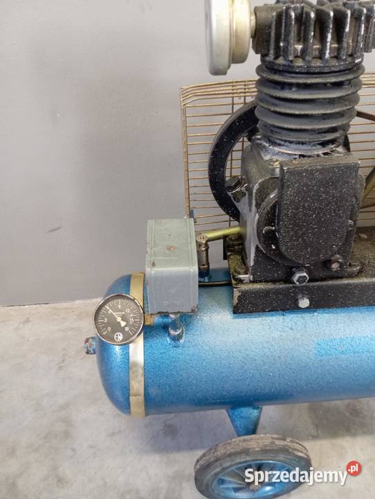 Kompresor sprężarka 1 tłok Olejowa cicha stan Bychawa
