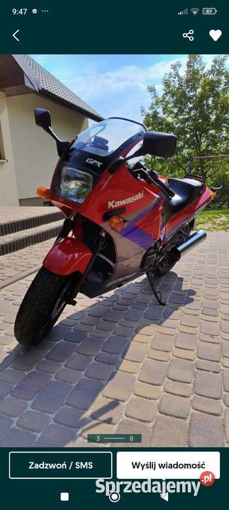 Kawasaki GPX600 R sportowy świętokrzyskie Skarżysko-Kamienna sprzedam