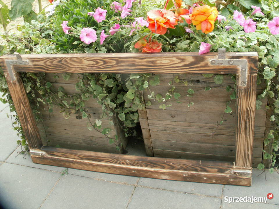 Stare okno loft lustro obraz rama okienna 47x85 warmińsko-mazurskie Ełk