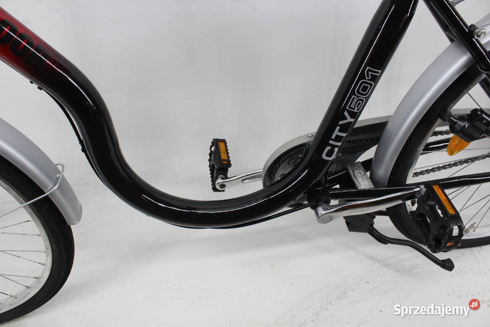 Rower z niską ramą OUTDOOR 3 biegi w piaście Milicz