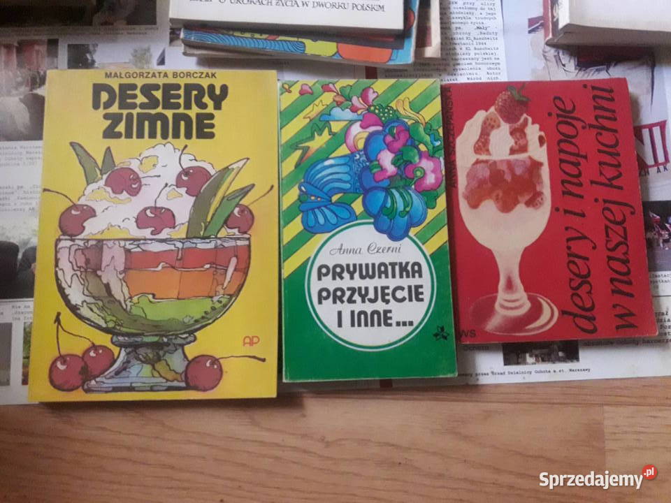 Pakiet 3sztukiDesery zimneDesery i sprzedam
