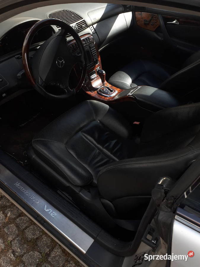 Mercedes cl 600 v12 02r 103 zamiana 367KM Łódź