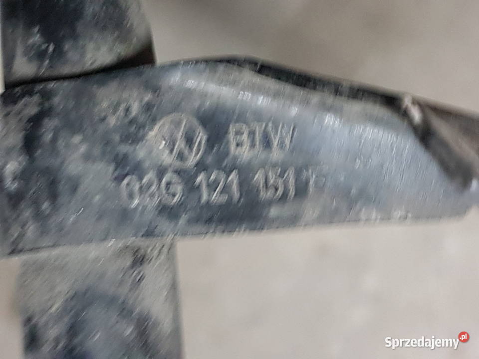 AUDI A3 8P 20 TDI WAZ WODY MAGISTRALA KRUCIEC Rok produkcji 2007 Turkowice
