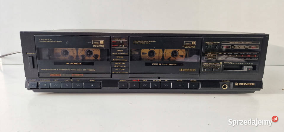 Magnetofon cassette deck CT 1180 W CT1180W Elektronika Międzychód