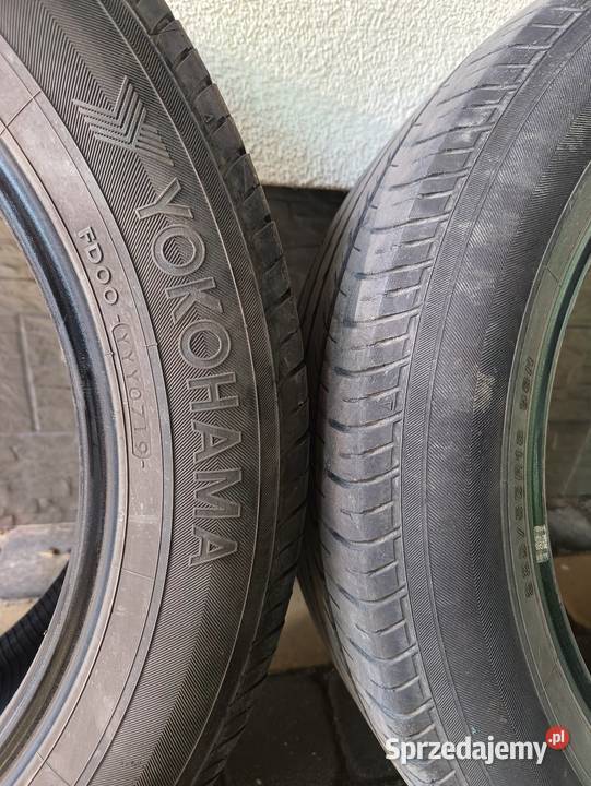 Sprzedam komplet 4 opon letnich YOKOHAMA 22555 podkarpackie Rzeszów