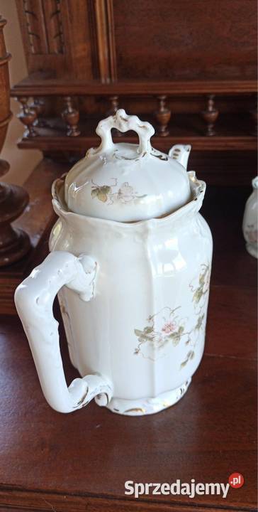 Dzbanek Ohme Syg z lat 18831920 r Wytwórnia Porcelana i szkło pomorskie Gdańsk