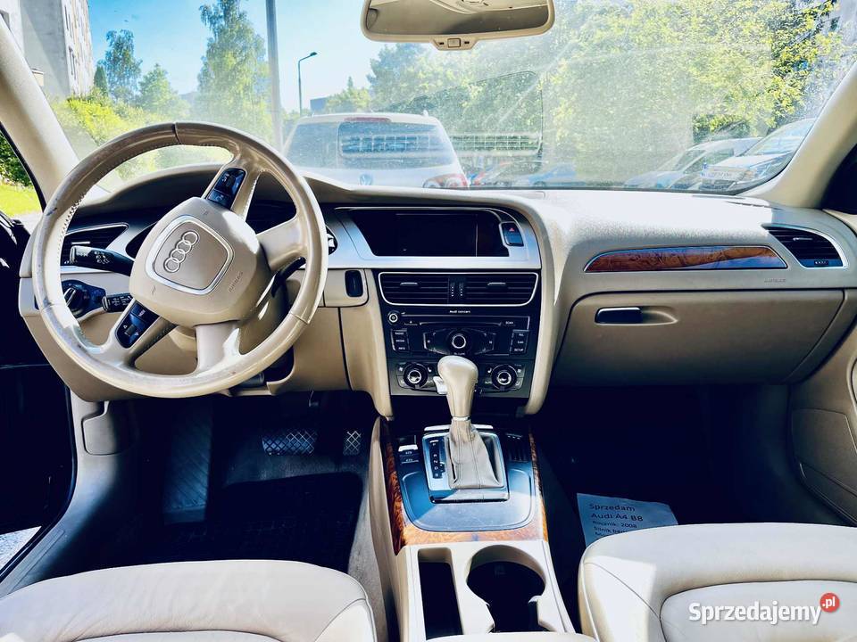 Bezwypadkowe Audi A4 B8 zadbane wersja premium Olsztyn sprzedam