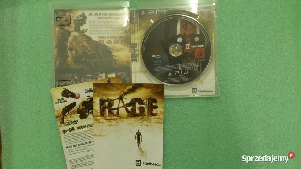 Gra 3 Rage Anarchy Edition Sony Playstation 3 lubuskie Zielona Góra