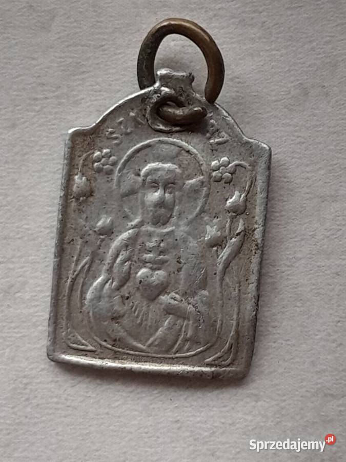 Stare zawieszki dewocjonalia medalik i krzyżyk