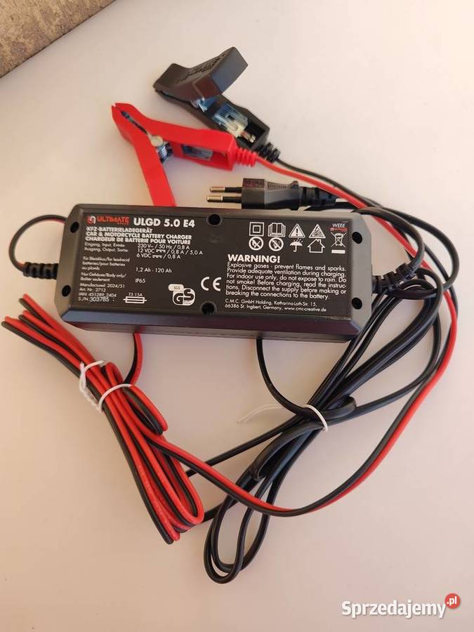 Prostownik Ultimate Speed ULGD 50 E4 12V 6V sprzedam