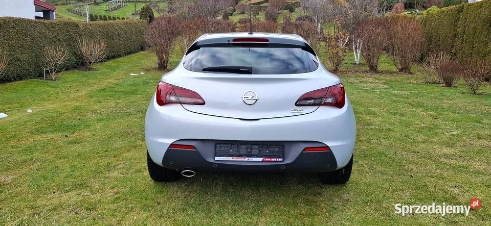 Opel Astra J GTC 16 Turbo 180 Benzyna isofix Olkusz