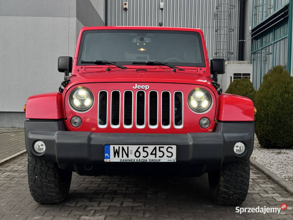Jeep Wrangler Sahara Unlimited 286 Krajowy wielofunkcyjna kierownica Węgrzce