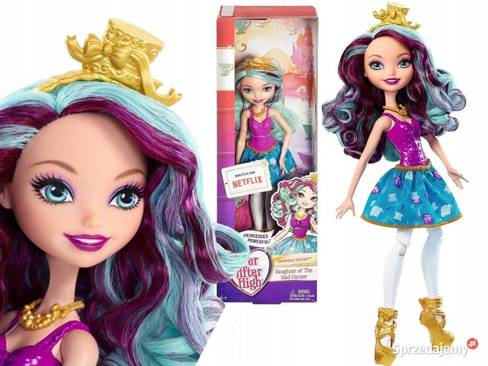 Ever After High MADELINE HATTER lalka Mattel sprzedam
