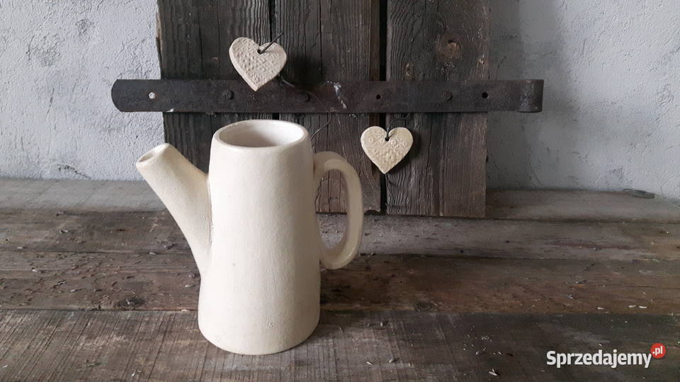 Imbryk ceramiczny wykonany ręcznie mazowieckie Otwock