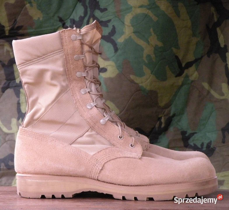 Buty combat Us Army hot weather 14 W Wellco Militaria Wrocław sprzedam