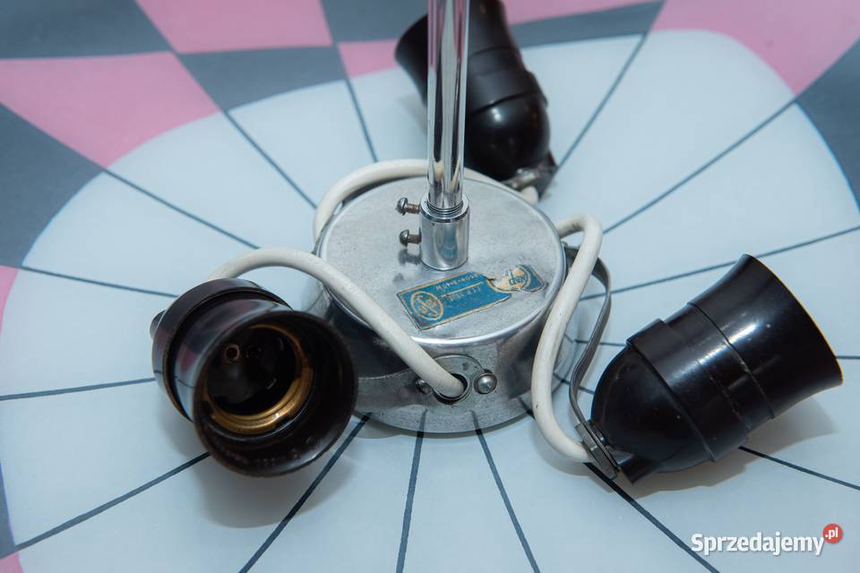 Lampa Look PopArt MidCentury Vintage PRL Napako Dąbrowa Górnicza