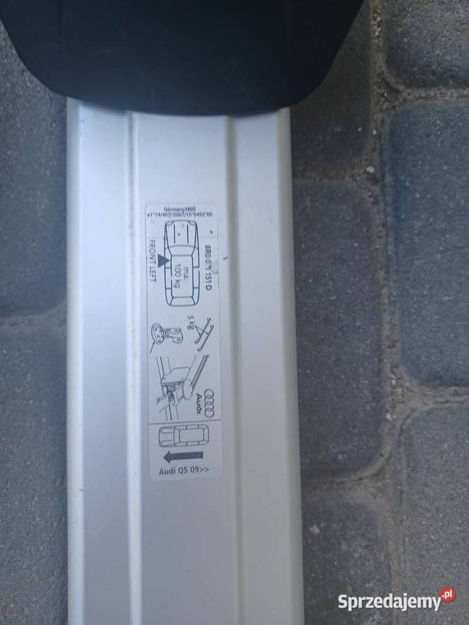 Belki dachowe do Audi q5 Bagażniki Strzelin sprzedam