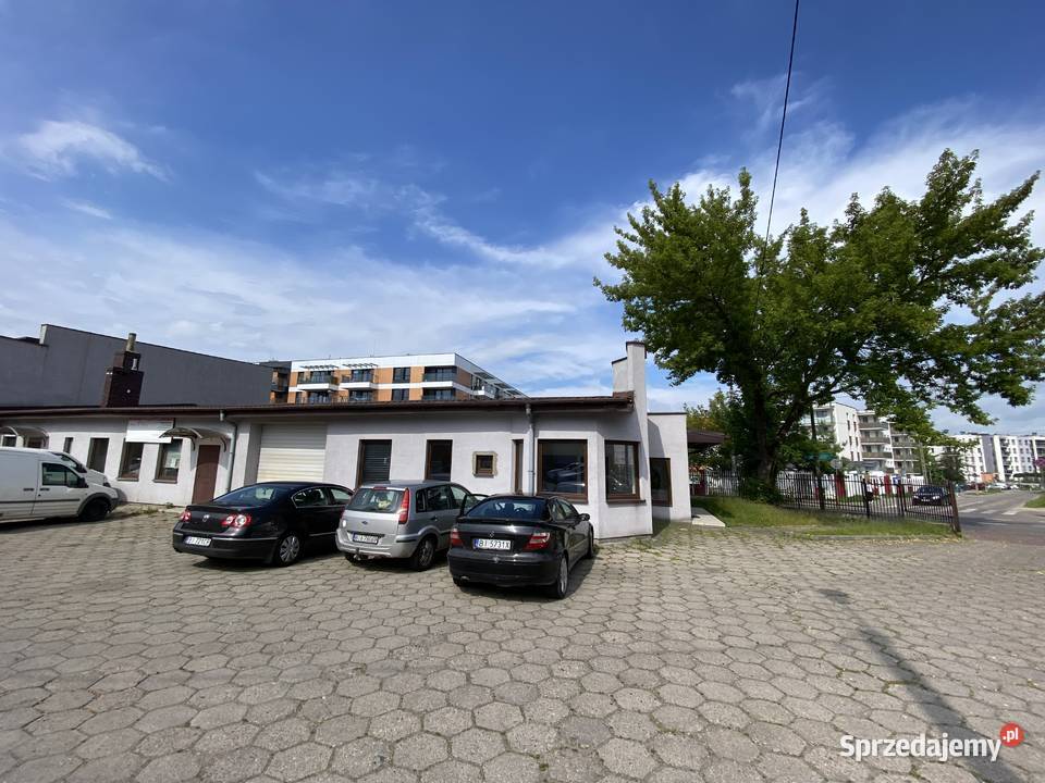 Choroszczańska lokalmagazyn z biurem parking Białystok sprzedam
