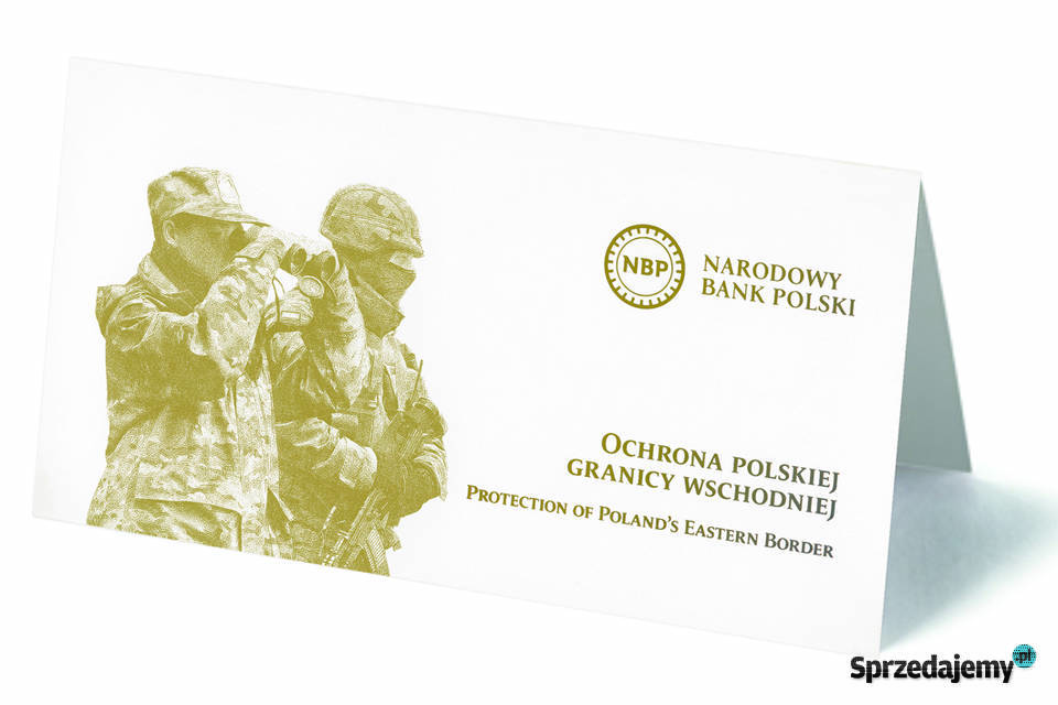 50 sztuk banknot kolekcjonerski Ochrona granicy Numizmatyka Dębica