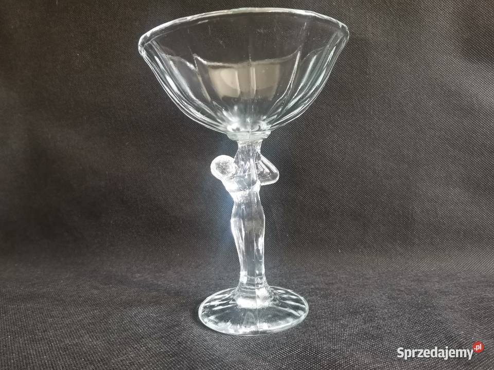 Stara cukiernica cukierniczka Kobieta z Kokiem Porcelana i szkło śląskie Katowice sprzedam