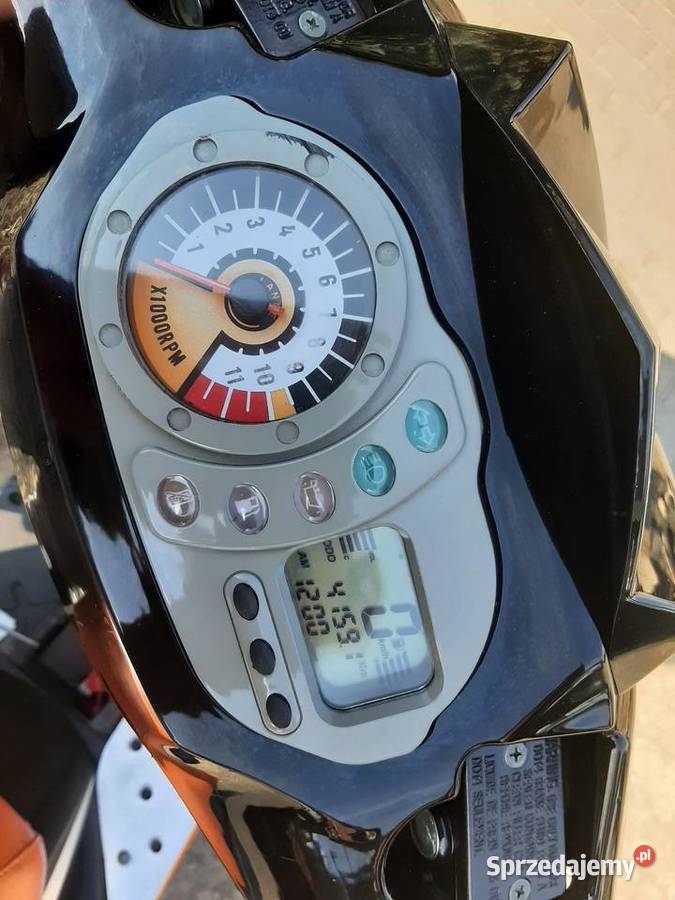 Mega zadbany skuter Longjia Baccari Mezzo 50 2t