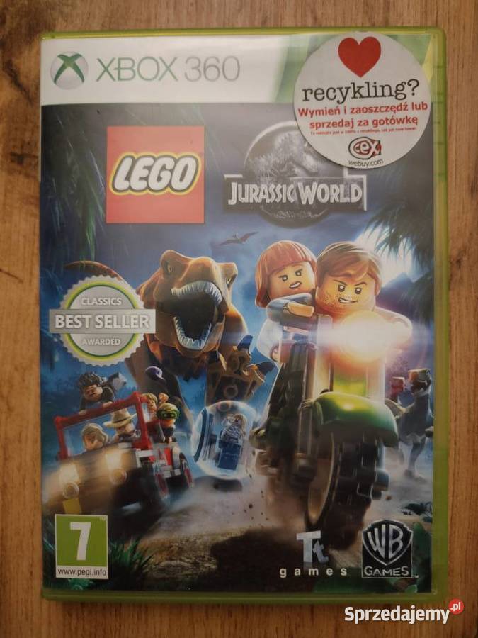 Gra Lego Jurassic World XBOX 360 sprzedam