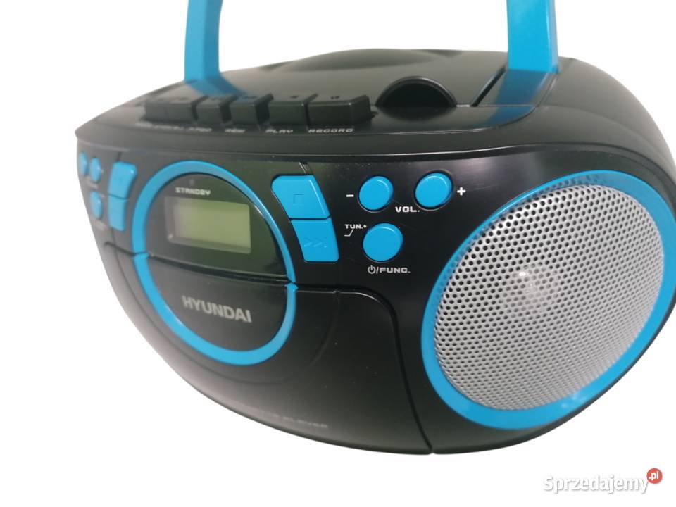 BOOMBOX HYUNDAI 788N USB AUX CD MP3 WYŚWIETLACZ Kłodzko