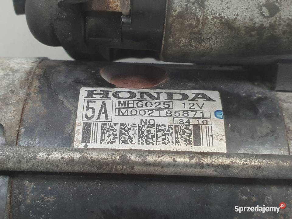 ROZRUSZNIK Honda Civic VIII 22 iCTDI ROZRUSZNIK Układ elektryczny silnika Rudka