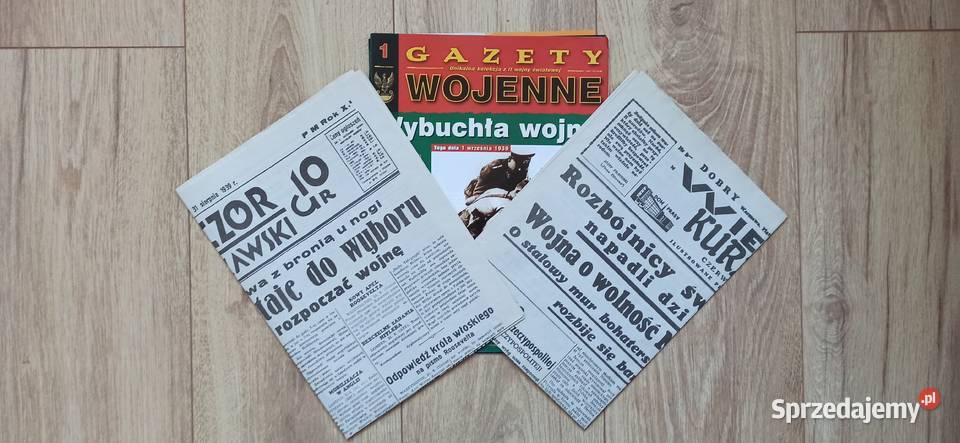 Gazety Wojenne 1 stan idealny Kraków