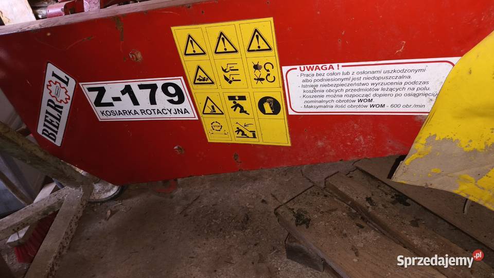 Kosiarka rotacyjna bielrol z179 Stronie