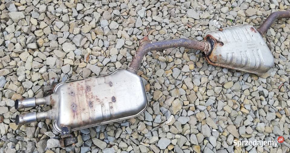 Wydech tłumik tłumiki końcowy środkowy Audi a4 podkarpackie Sanok