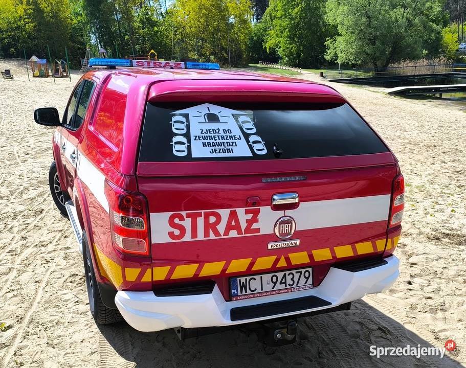Fiat Fullback 24 180 4x4 STRAŻ Strażacki Ciechanów
