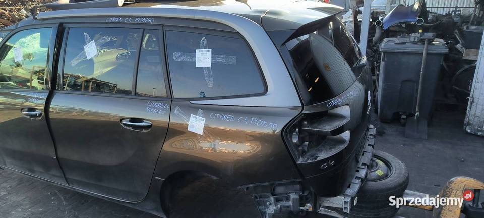 ĆWIARTKA BŁOTNIK LEWY TYŁ CITROEN C4 PICASSO KDK Lipno