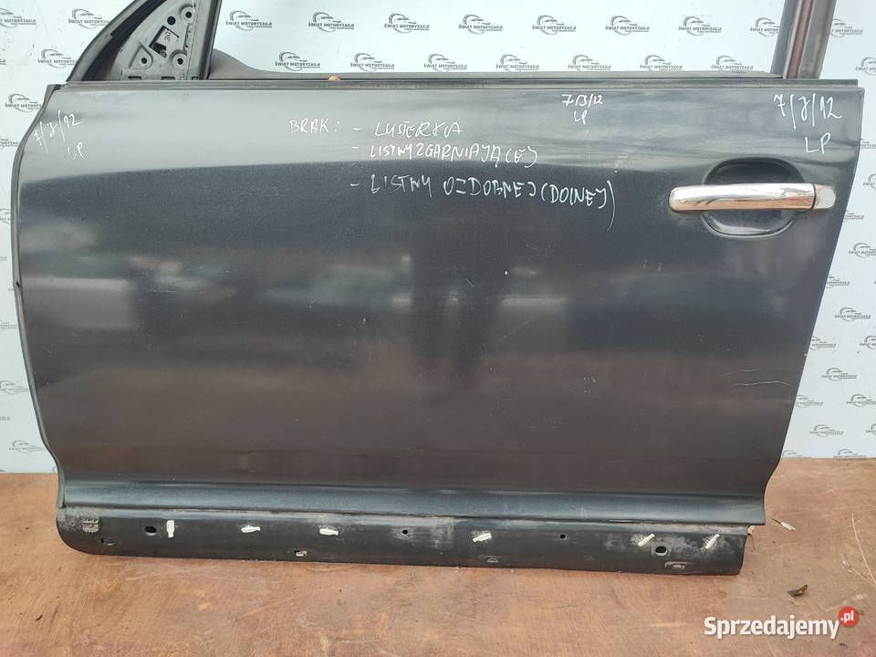 VW TOUAREG I 7L 04r drzwi lewe przód 140