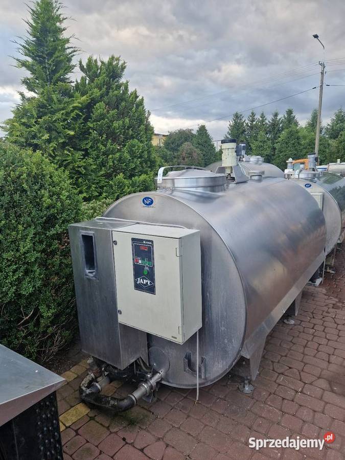 Schładzalnik do mleka 1800l Japy Kryos