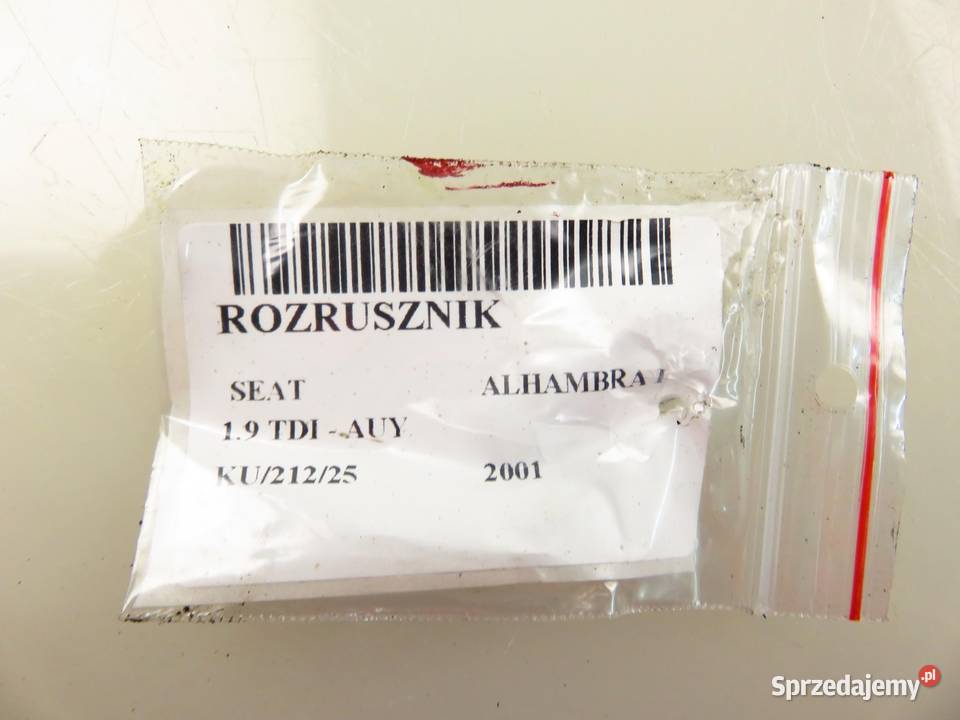 ROZRUSZNIK SEAT ALHAMBRA I 19 TDI PD 115 AUY sprzedam