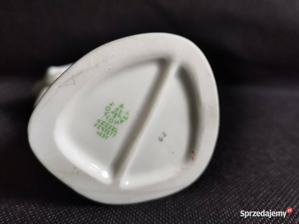 Stara figurka Gęsiarek porcelana Holohaza Katowice