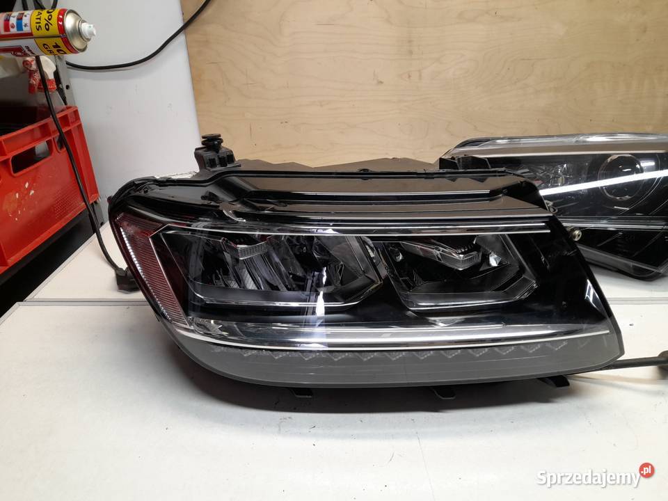 VW TIGUAN II 5N FULL LED LAMPA PRZEDNIA PRAWA prawe Lampy przednie Lampy przednie Goleniów
