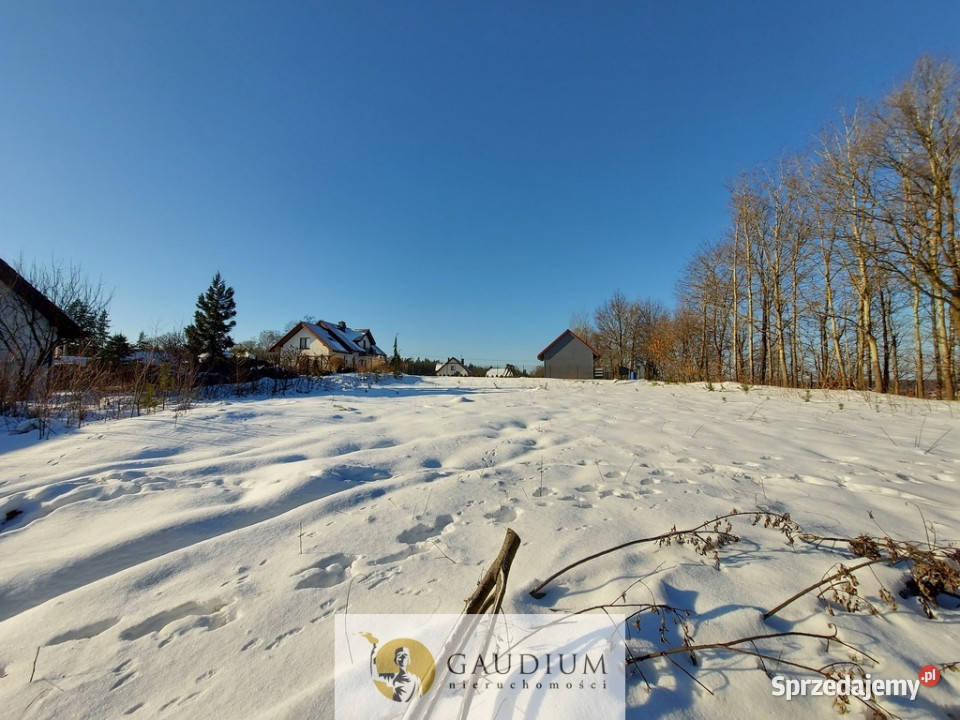 Działka budowlana z miejscowym planem k Kartuz pomorskie