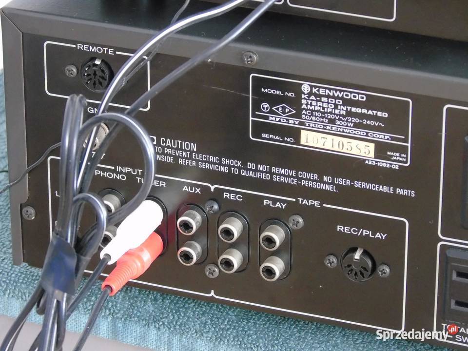 Wzmacniacz i Tuner Kenwood KA500 i KT500 świetne Elektronika sprzedam