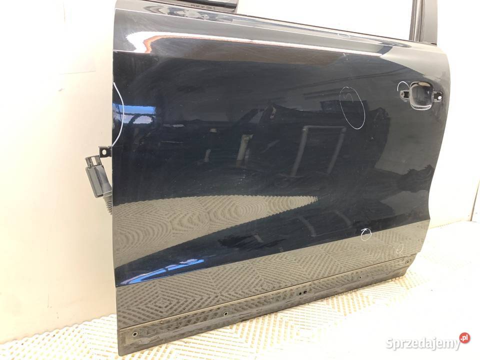 DRZWI LEWY PRZÓD AUDI Q5 8R SUV 0817 CZARNY