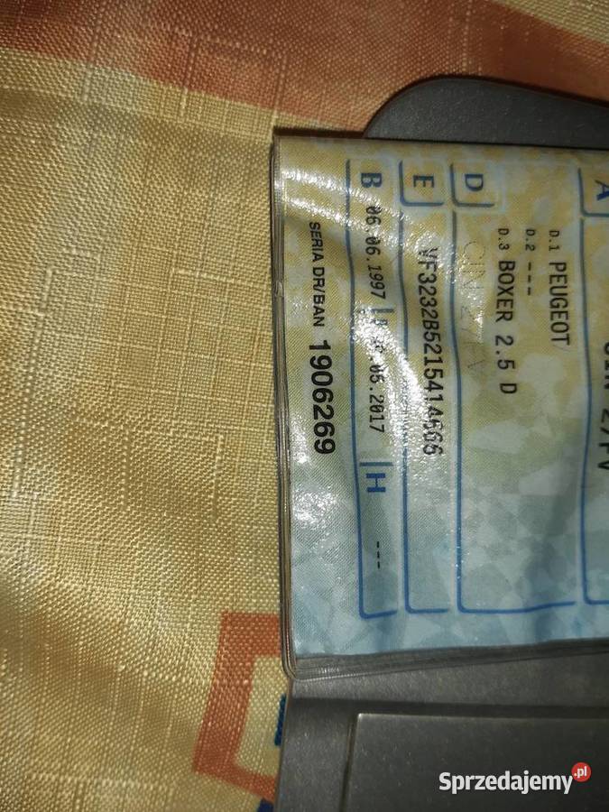 Tani Sprawny Dostawczak 213697km Peugeot Kruszwica