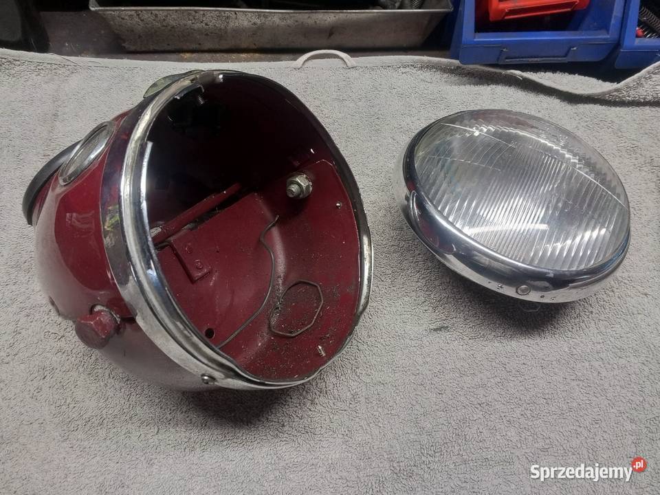 lampa przód AJS 18S notonbsa bmwnsu