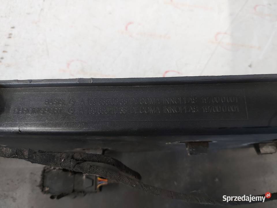 MERCEDES W245 LIFT 09r zderzak tył A1698850838 Kielce sprzedam
