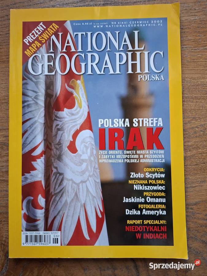 Nationa Geographic 2002 2003 6 numerów Kraków