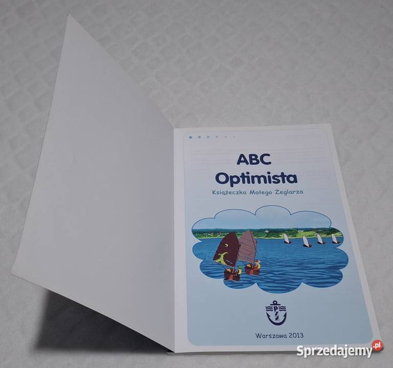 ABC Optimista Książeczka małego żeglarza PZŻ Czeladź