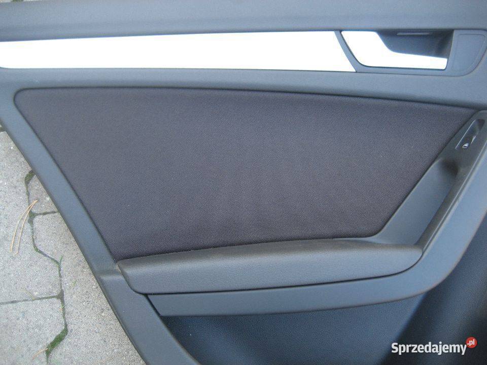audi a4 b8 0812r tapicerka boczek drzwi tył osobowe wielkopolskie