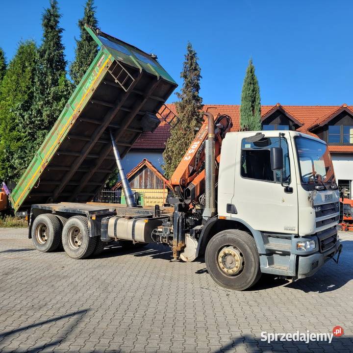 Daf cf 75250 wywrotka hds atlas Jawiszowice