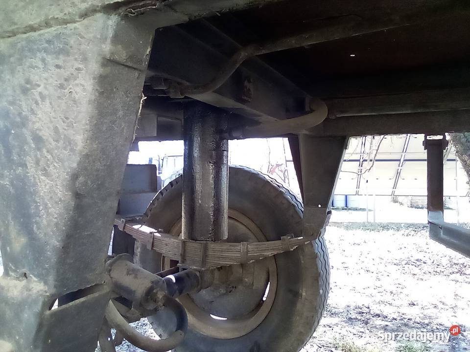 Przyczepa rolnicza wywrotka 2 osiowa 2 siłowniki lubelskie