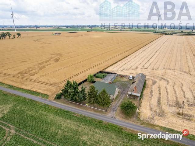 Budynek parterowy z możliwością rozbudowy w siatka Paruszewo sprzedam